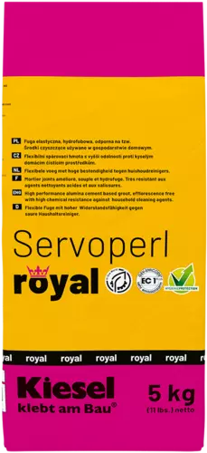 Flexible, wasser- und schmutzabweisende Fuge 1292
