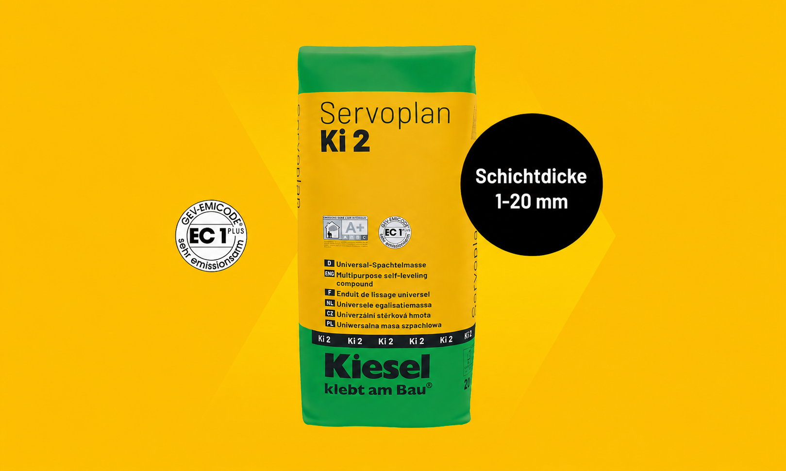 Servoplan KI-Slider -Schichtdicke 1-20 mm Servoplan KI-Slider